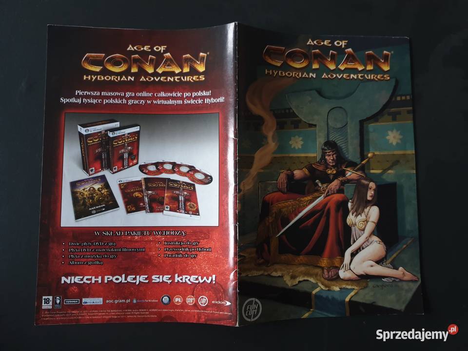 Age Of Conan Hyborian Adventures komiks w języku Gdynia