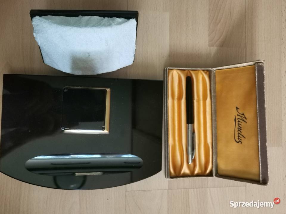 Stary Polski zestaw biurowy z lat 20 tych Art małopolskie Kraków