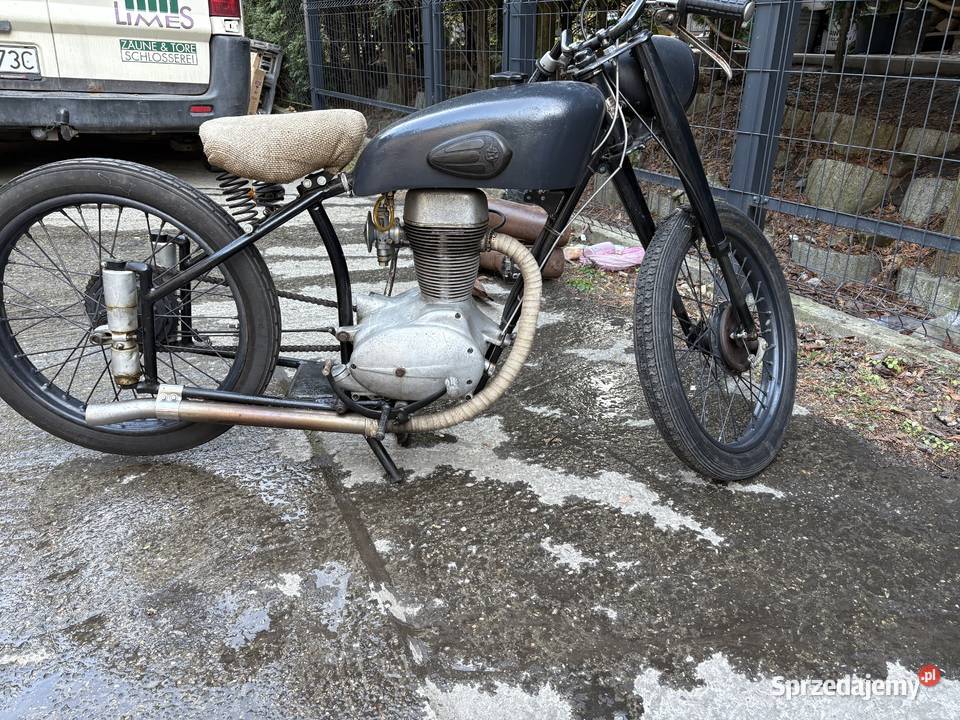 Motobecane 1956 zabytek śląskie Pszczyna