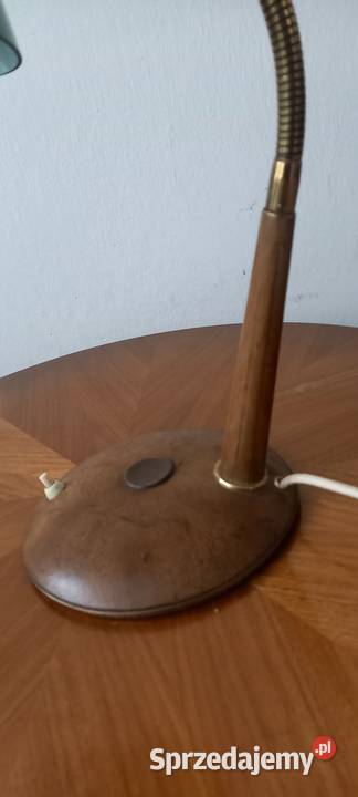 Lampka gabinetowa z lat 60 ub wieku ruchome Skierniewice sprzedam