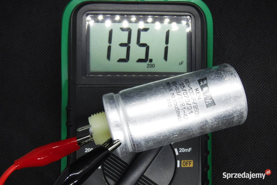 Kondensator KEN 100100uF 350V Elwa Nowe Chlewiska