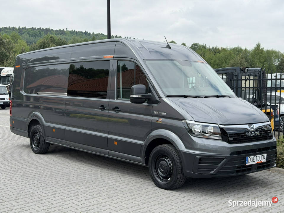 Man TGE 3180 Automat 7OSÓB Brygadówka LONG L5H3 bluetooth świętokrzyskie