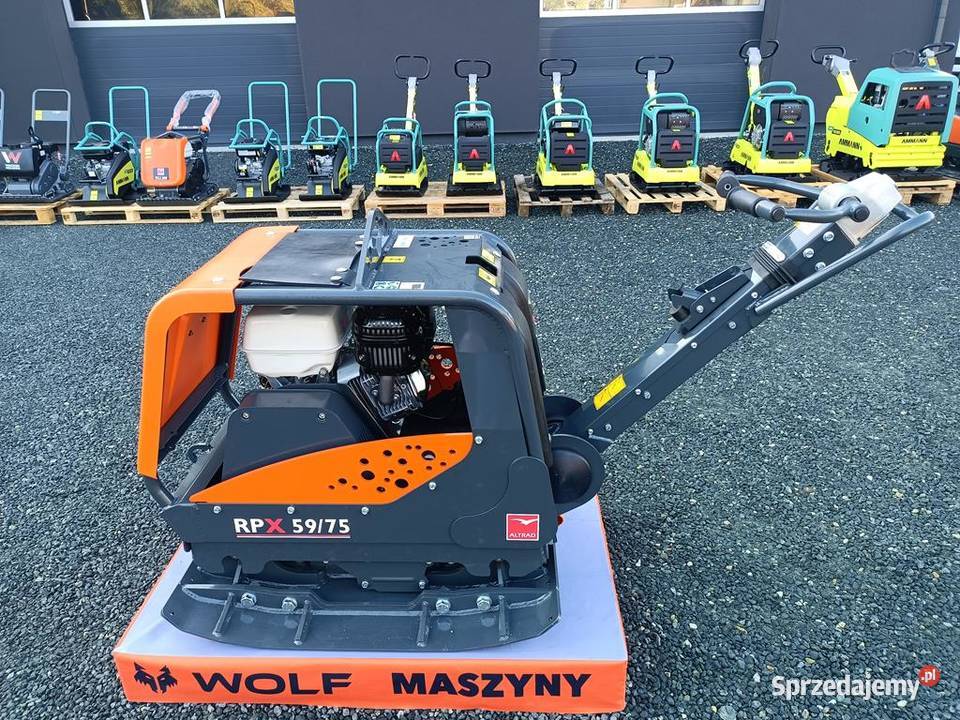 ZAGĘSZCZARKA PŁYTA ALTRAD BELLE RPX 5975 HONDA 0h Trzebnica