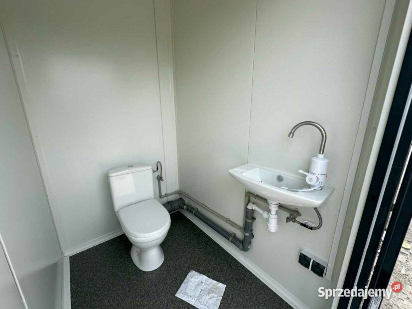 KONTENER SANITARNY PODWÓJNY 2 KABINY WC dolnośląskie