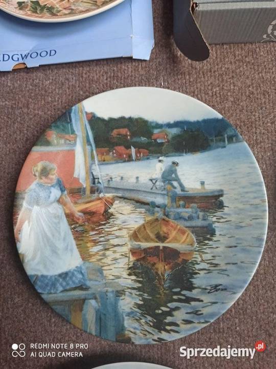 Talerz z manufaktury Rorstrand Do powieszenia