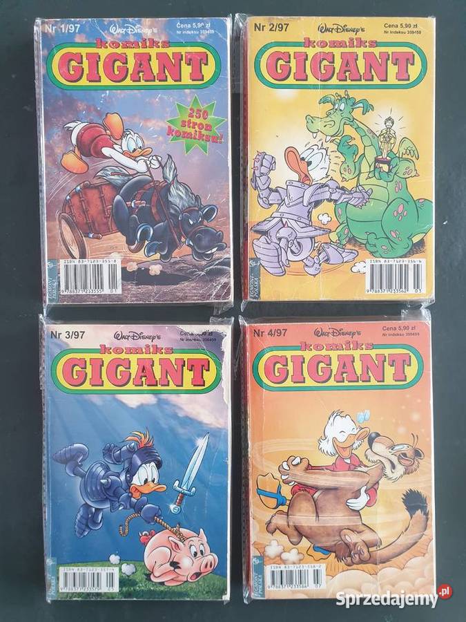 Gigant Poleca 1997 komplet Gdynia