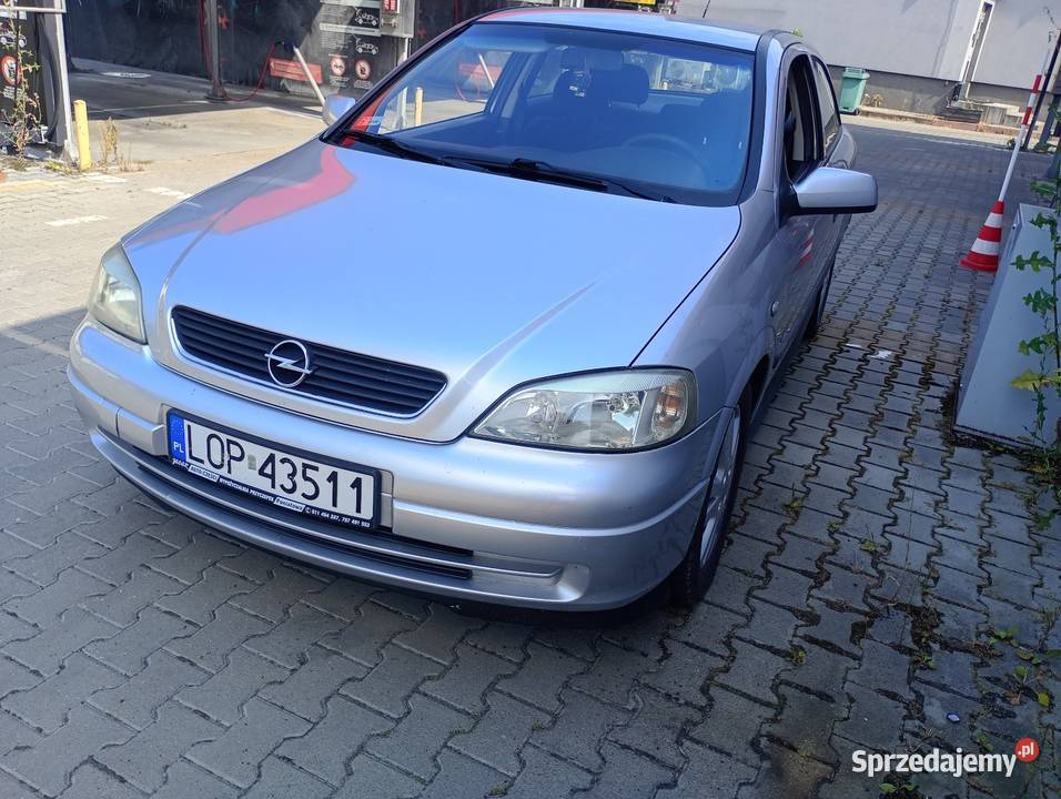 Opel Astra G 16 16v Stag LPG welurowa tapicerka lubelskie Poniatowa