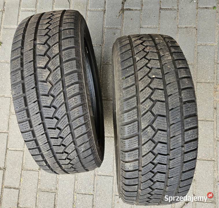 Opony zimowe 19555R15 85H zimówki 2 sztuki 2 Samochodowe kujawsko-pomorskie Baruchowo