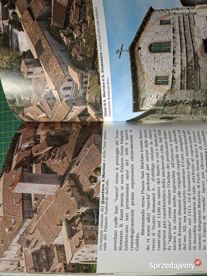 Gubbio Giorgio Gini przewodnik j włoski Rok wydania 1992 Kraków