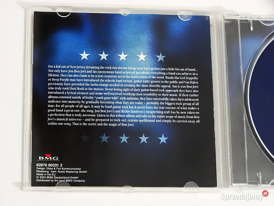 Płyta CD The Rock Roses Tribute To Bon Jovi 2004 Biłgoraj