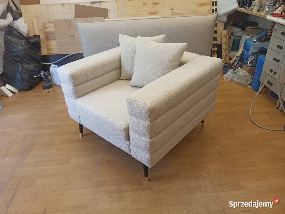 Nowoczesny fotel tapicerowany Radom sprzedam