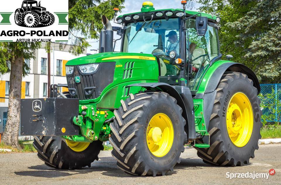 JOHN DEERE 6215 R 2015 50 H GPS AUTOPILOT TUZ