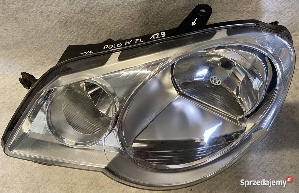 Lampa reflektor VW Polo IV Lift TYC śląskie Jasienica sprzedam