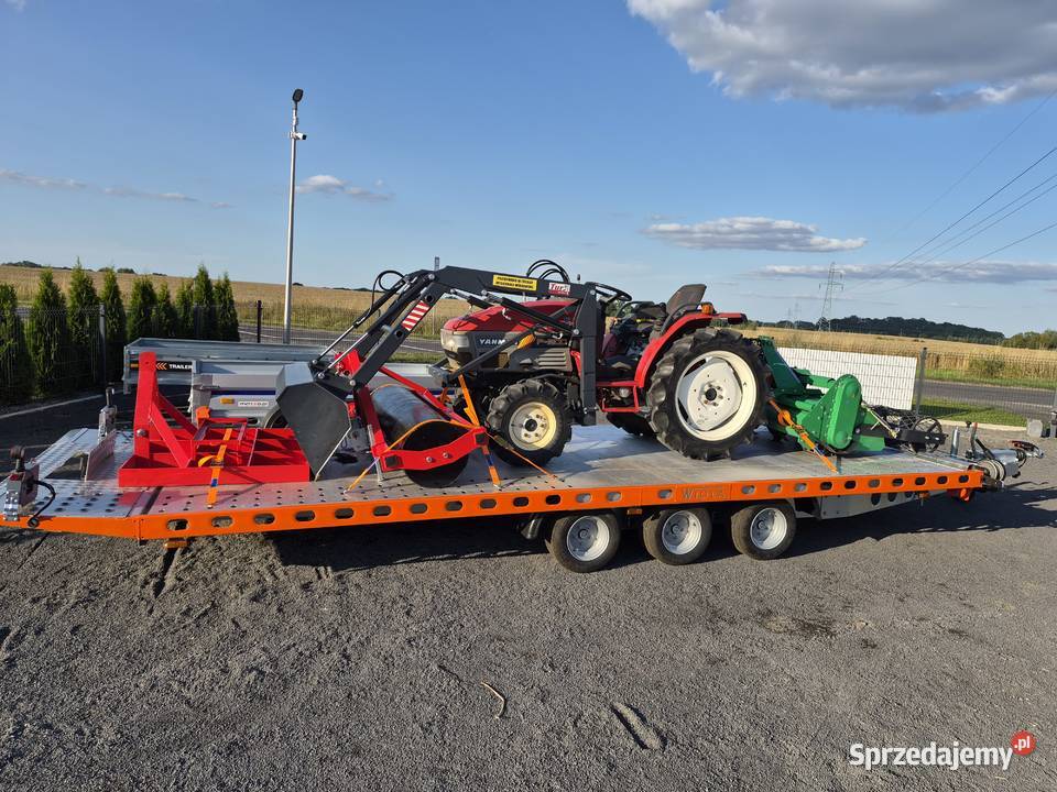 Wynajem Traktor Yanmar F200 4x4 z kosiarką