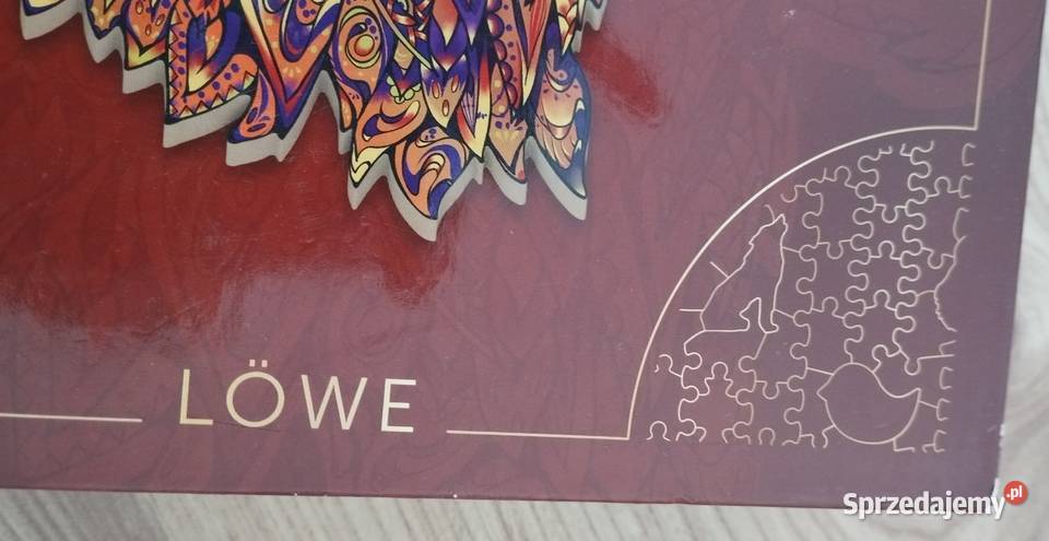 Premium Artefact Holz Puzzle LOWE drewniane Pozostałe