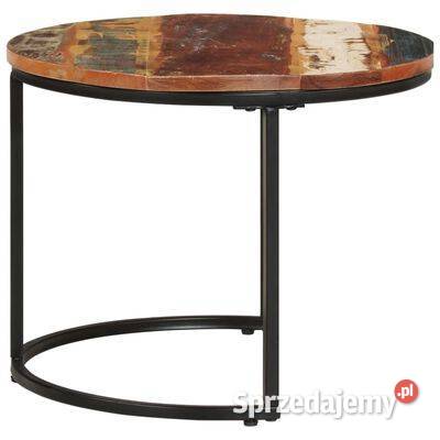 vidaXL Stoliki wsuwane pod siebie 2 lite drewno Warszawa