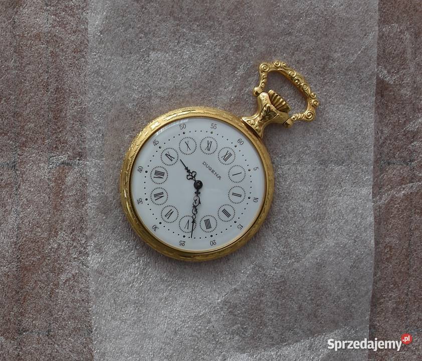 Szwajcarski zegarek kieszonkowy Dugena Męskie pomorskie Straszyn sprzedam