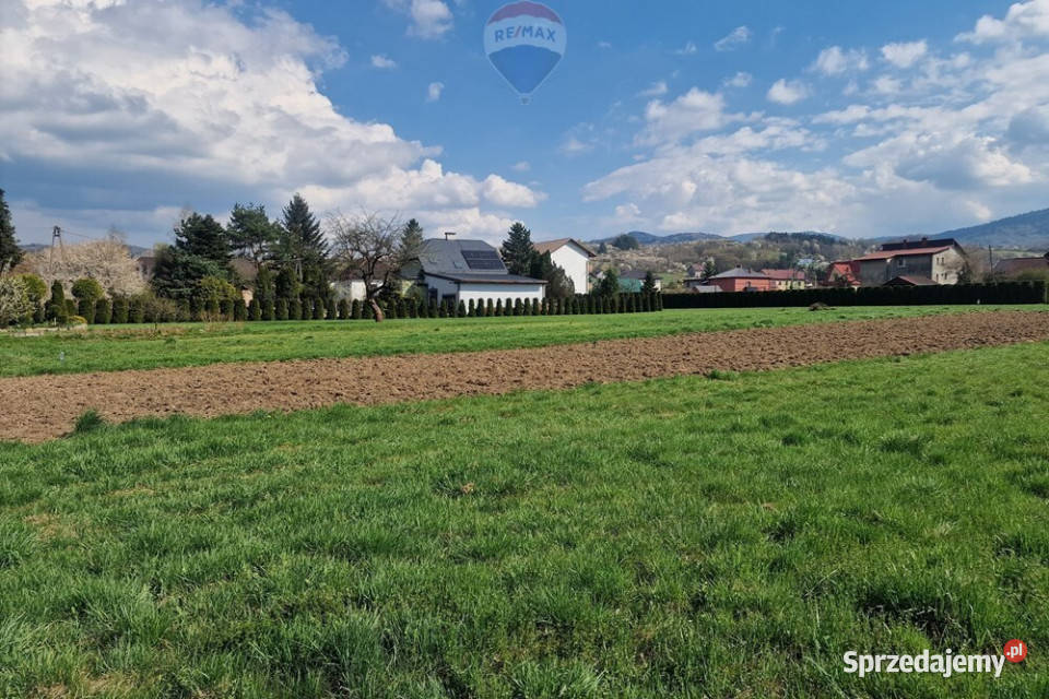 Działka budowlana w Wieprzu rzeki Soła Wieprz