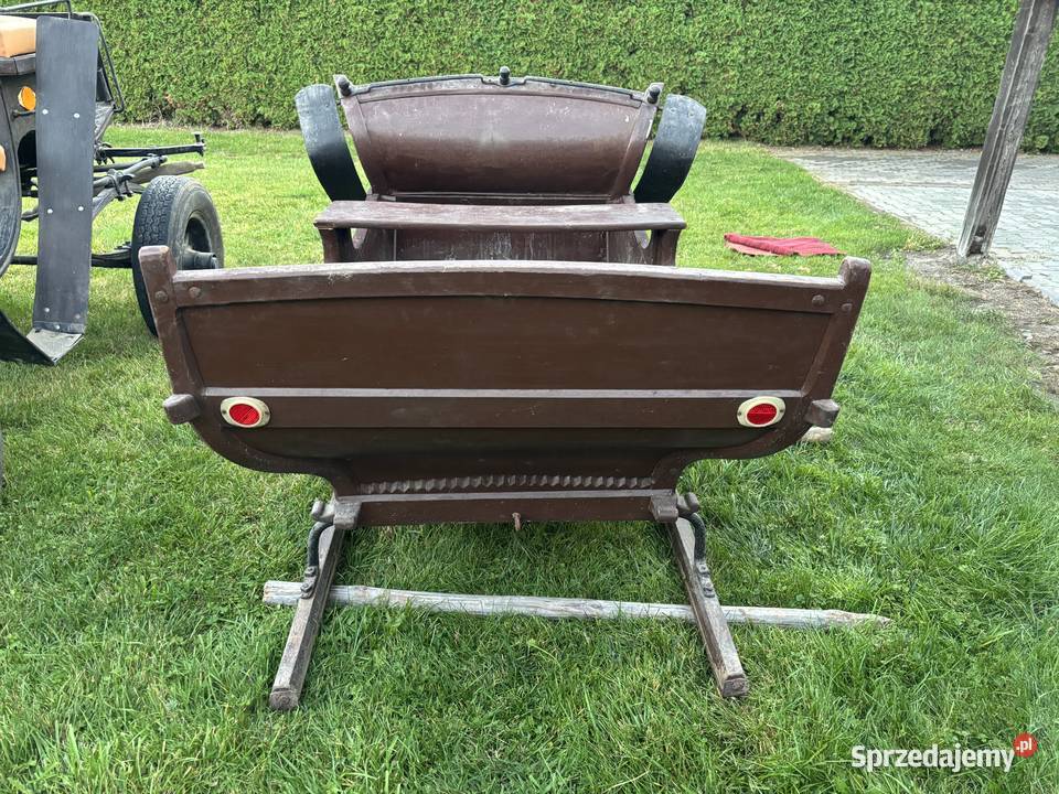 Zabytkowe oryginalne sanie z Podlasia ponad 100 lubelskie Biłgoraj sprzedam