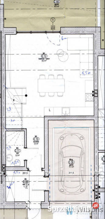 Dom szeregowy Marki Grażyny 176m2 mazowieckie