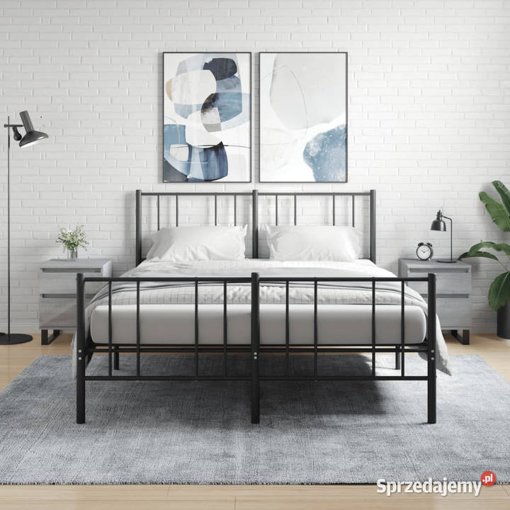 Szafki nocne 2 szary dąb sonoma 40x35x50 Nocne mazowieckie Warszawa sprzedam