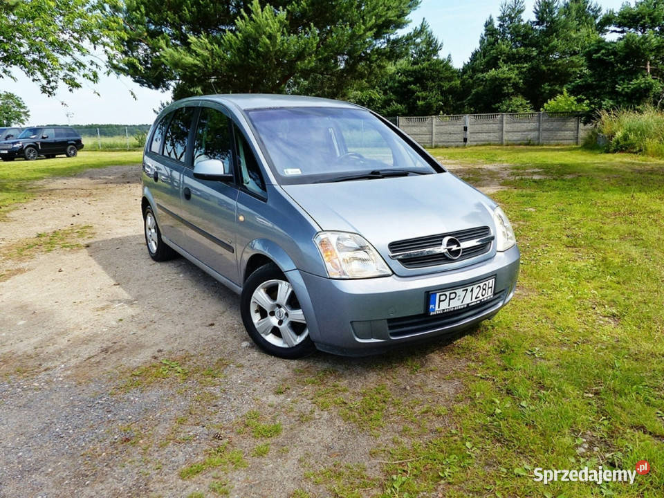 Opel Meriva 14 16VENJOYKlimaElektrykaAluBogata Piła