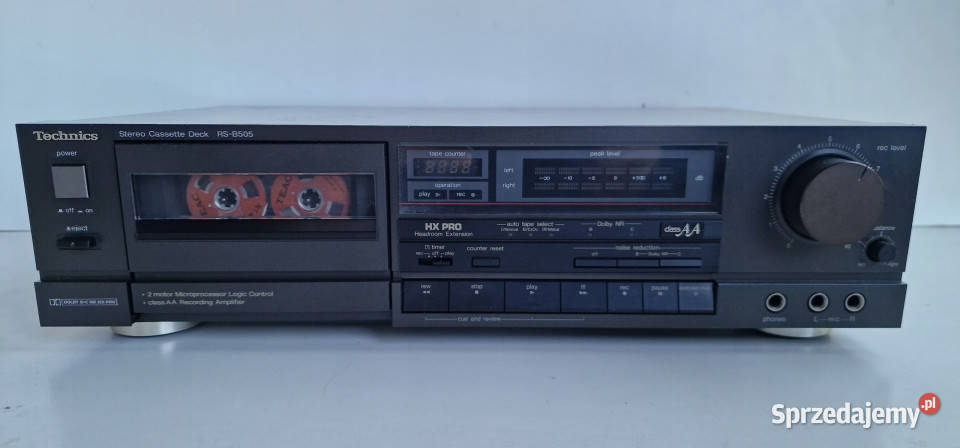 Magnetofon Technics RSB505 Casette deck 505 wielkopolskie Międzychód
