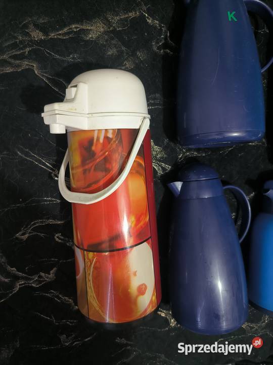 Termosu o pojemnościach 1l i 19l z pompką Wojcieszyn
