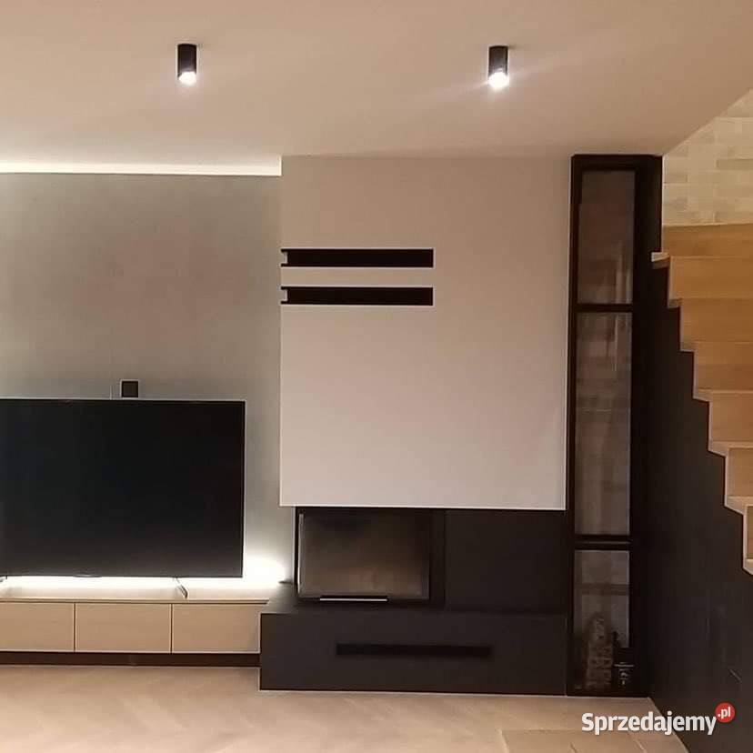 Montaż kominków narożnych nowoczesnych Poznań