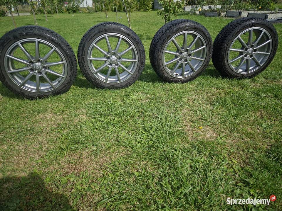 Koła zimowe 18 5x112 Opony 24545 75mm Dąbrowa Zielona