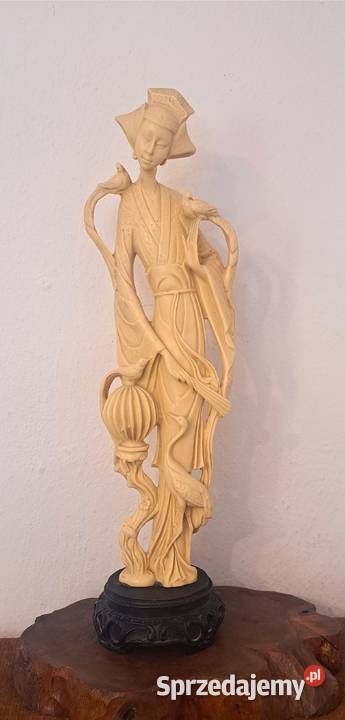 azjatycka wysoka figura kobiety Gejszy vintage sprzedam