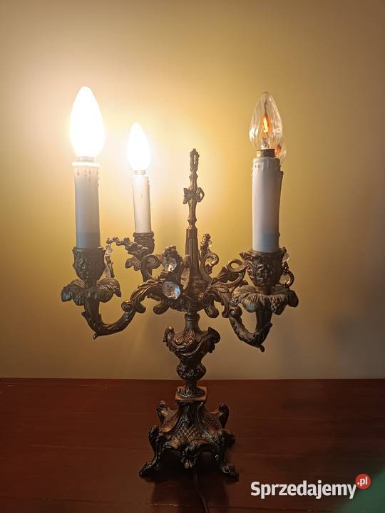 Lampa antyczna kandelabr