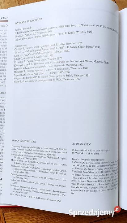 Cezara wojna galijska Aleksander Wojciech Tuchola