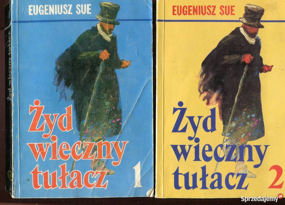 Żyd wieczny tułacz T12 Eugeniusz Sue Książki i Podręczniki Szczecin