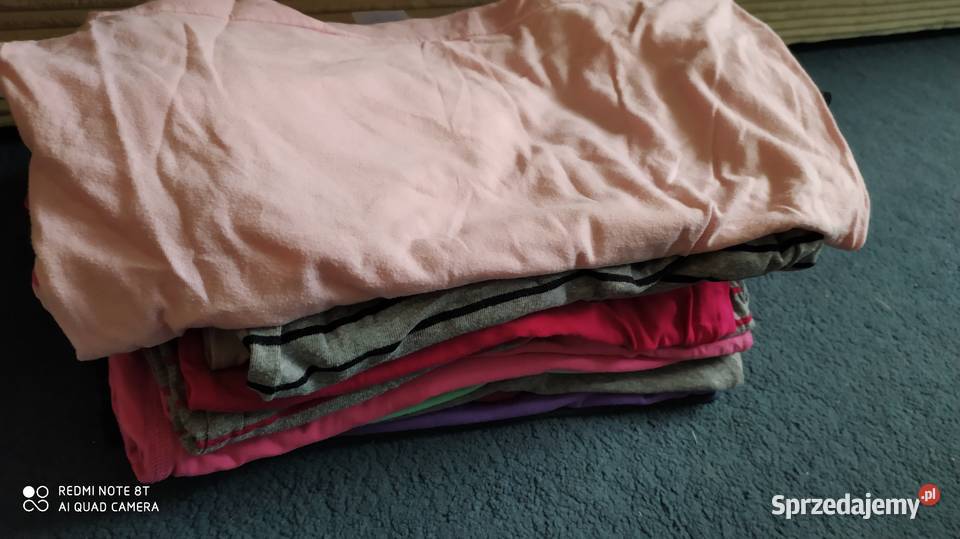 bluzki z długim rękawem dziewczęce 15 sztuk Poznań