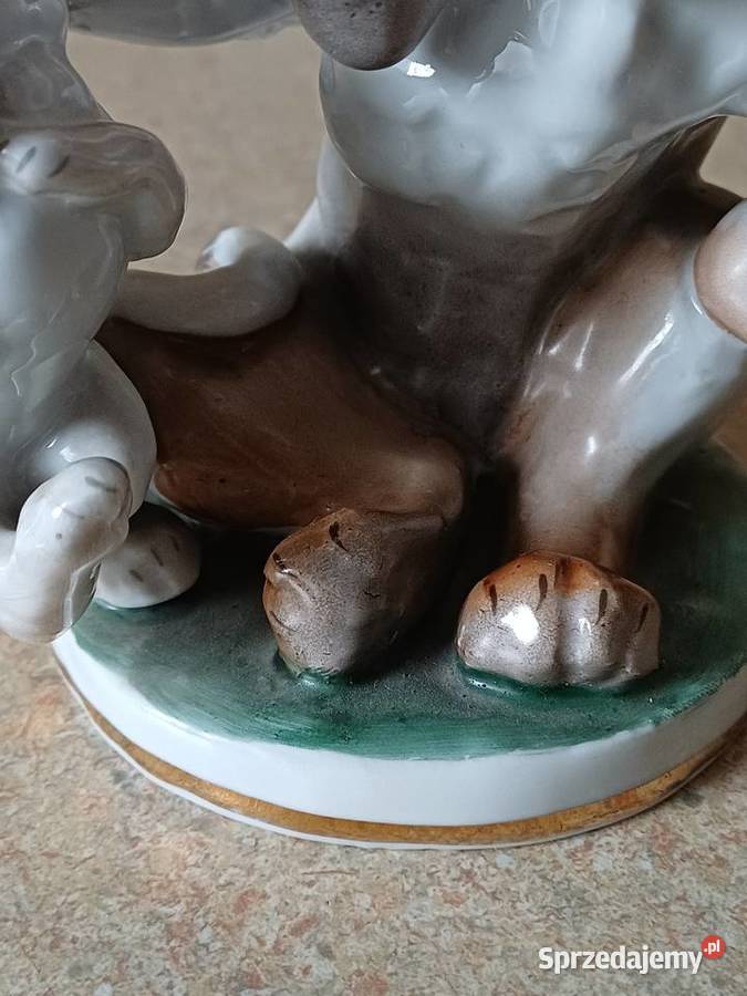 vintage figurka Łomonosow