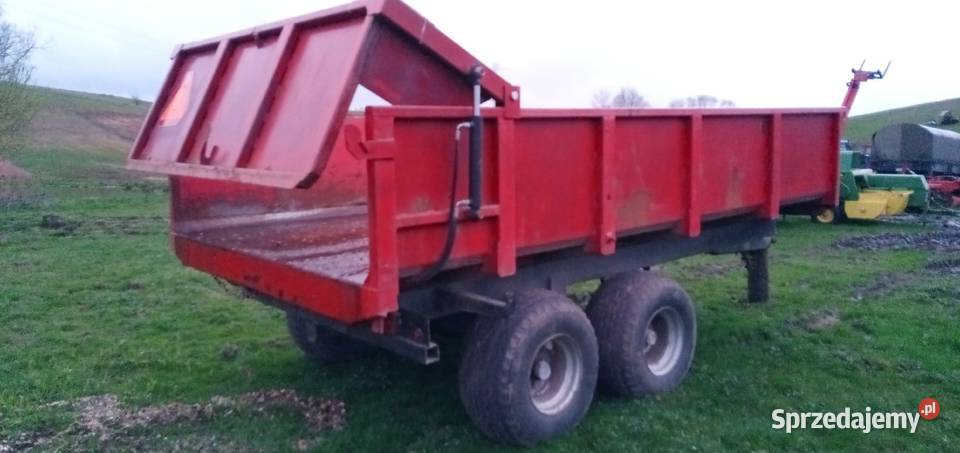 Agromet 9Ton Przyczepa Wywrotka nieuszkodzony Szołtany