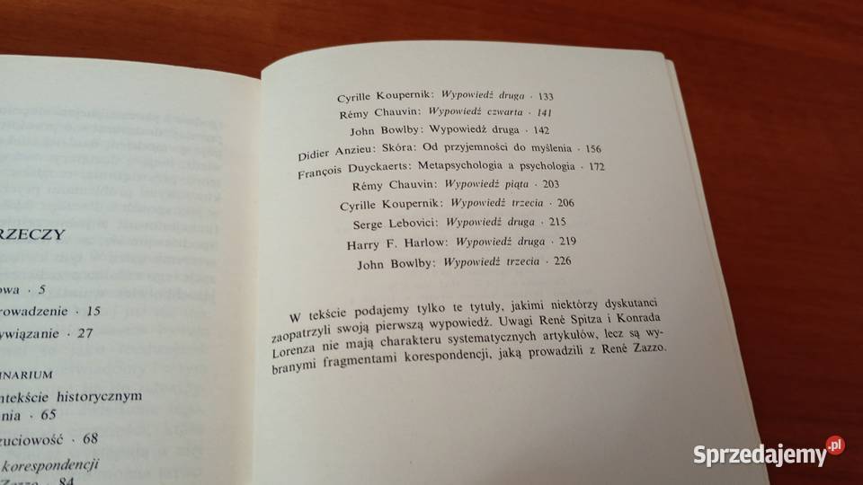 Przywiązanie ujęcie interdyscyplinarne Didier Gdańsk