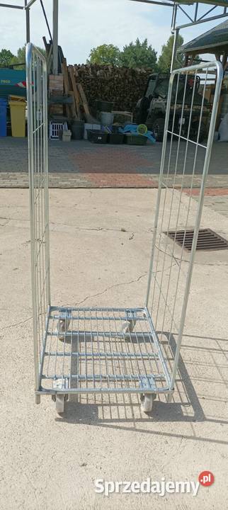 Wózek transportowy magazynowy ze ściankami Wolsztyn sprzedam