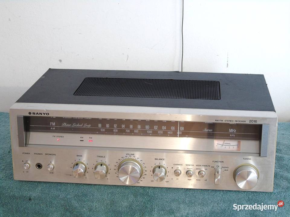 Amplituner Sanyo No 2016 sprawny Vintage WYSYŁKA podkarpackie Jasło