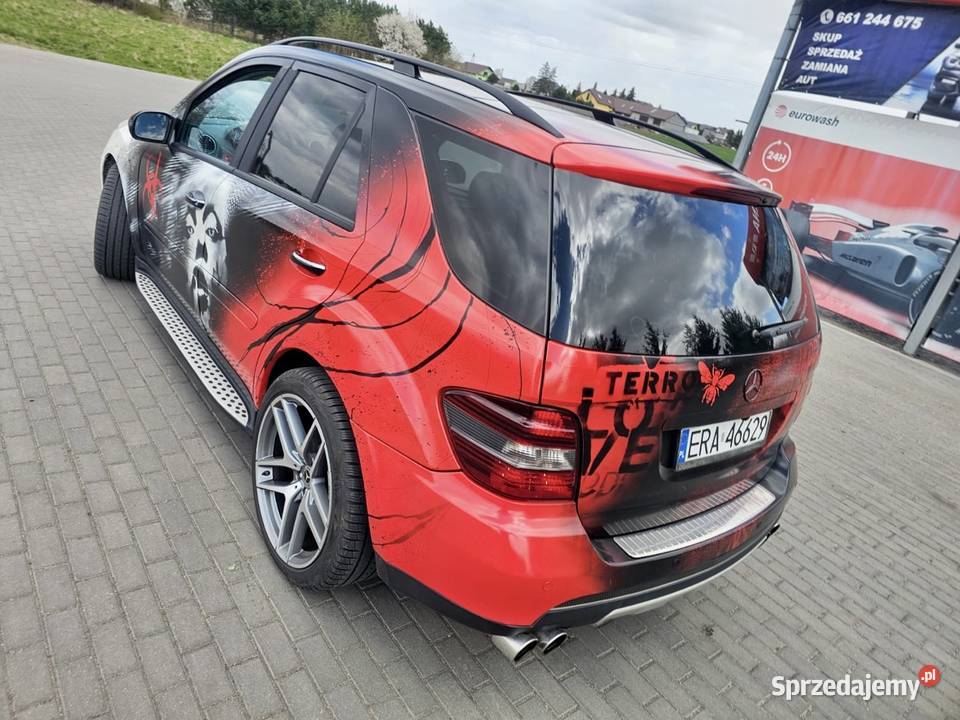 OKAZJA Mercedes ML 280 30d 4x4 Ręcznie Malowany Mrągowo sprzedam