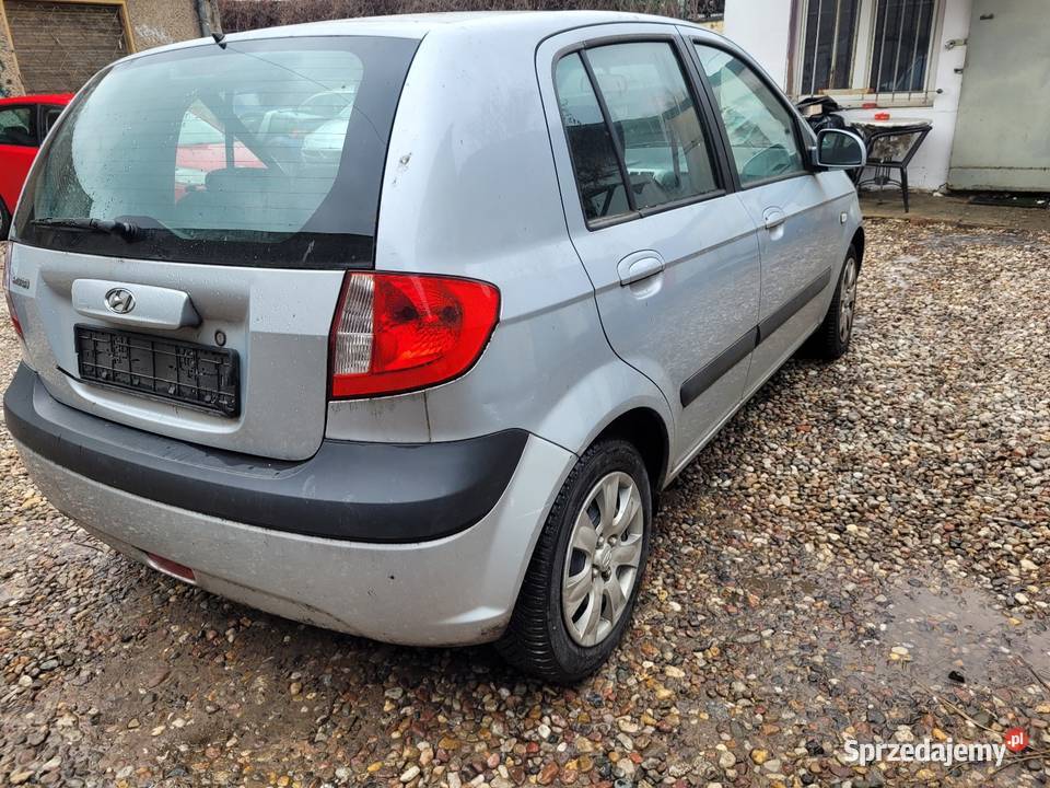Hyundai Getz Cross 2008 Klima 4 drzwiowy Getz Syców
