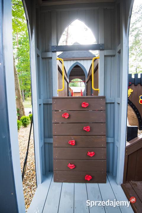 Zamek rycerski DREWNIANY PLAC ZABAW dzieci PZ19 Rzeszów