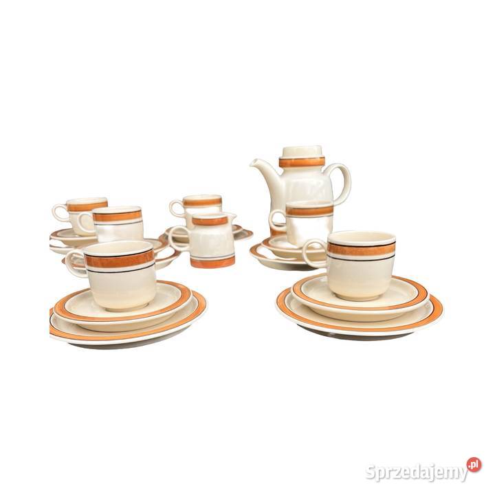 Serwis do kawy 6 osób Melitta Niemcy lata 70