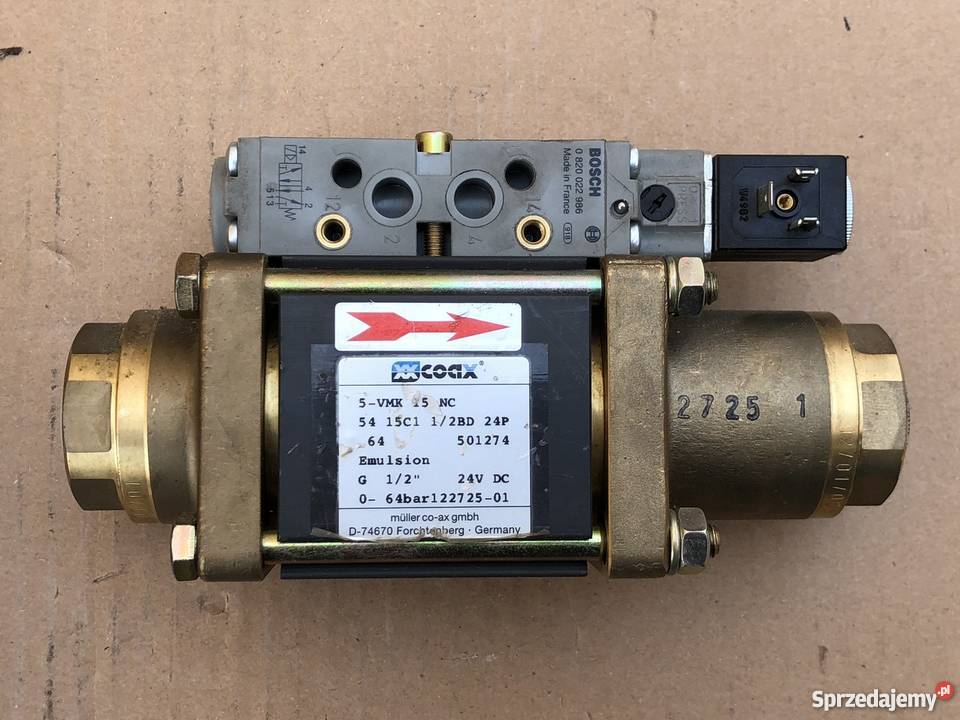 COAX 5VMK 15 NC Zawór Pozostałe Nowy Tomyśl sprzedam