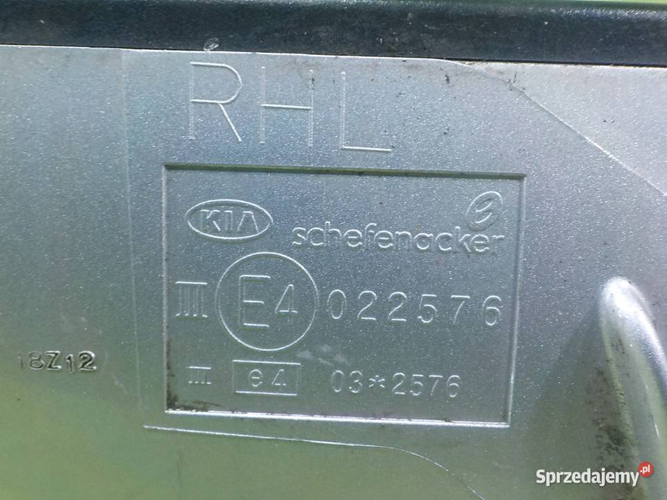 KIA CARENS III 16 B 09r 5D lusterko lewe 022576 Lusterka zewnętrzne Suków