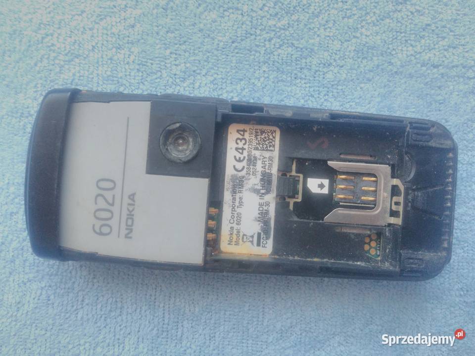 nokia 6020 rm30 rm30 rm 30 telefon świętokrzyskie Sandomierz
