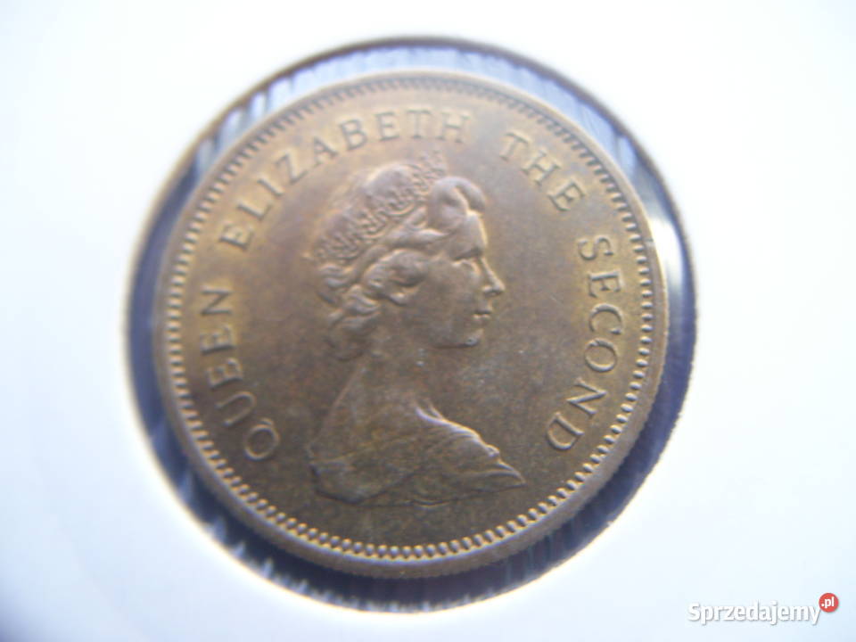 Stare monety 50 cent 1977 Hong Kong