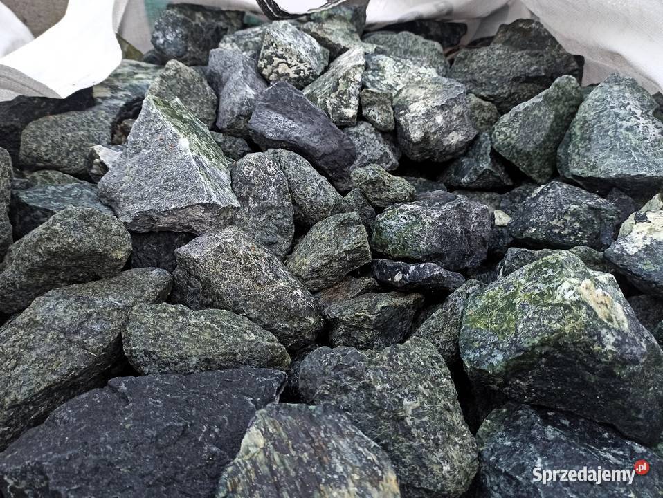 Kamień Zielony do gabionu Biała Marianna Zielona Góra