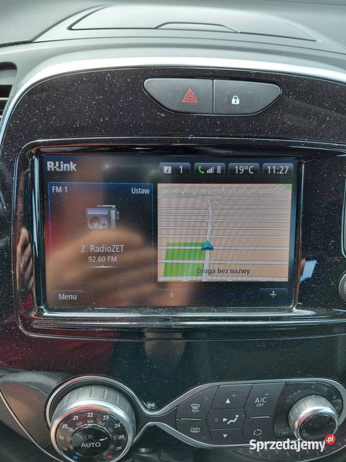 Renault Captur I 09 Tce 118202Nm 2018r 41 salon elektryczne lusterka Gliwice sprzedam